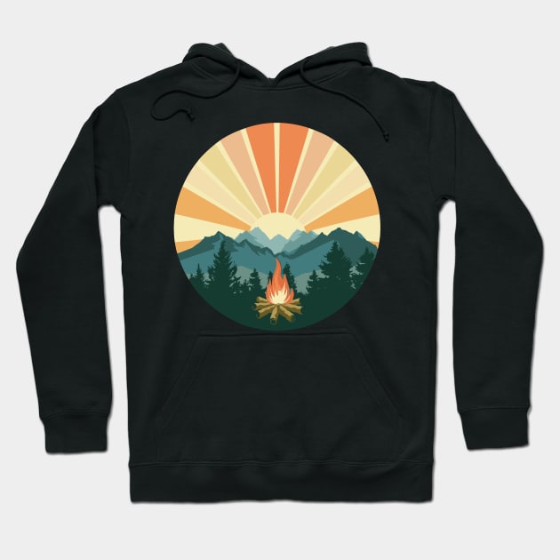 campfire Hoodie by Roshan